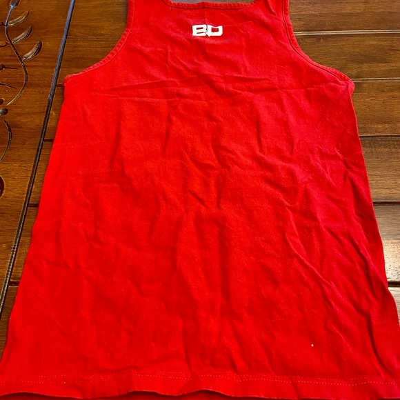 Bar Down Red Tank Top - Size S - Picture 3 of 5